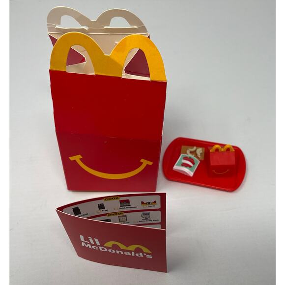 McDonald's Lil McDonald's Miniature Kids Happy Meal Toy New in Box - Picture 3 of 6